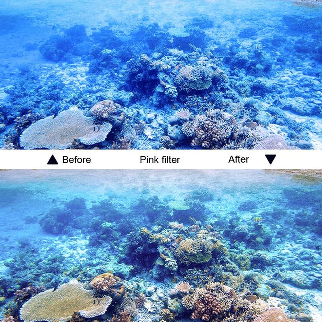 Waterproof Housing Case For Gopro Hero6 / 5 With Touch Screen Back Cover - 45M