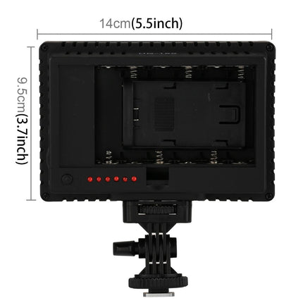 Portable Led Video Light For Dslr Cameras With 3 Filters