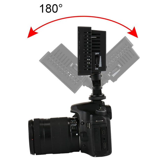 Portable Led Video Light For Dslr Cameras With 3 Filters