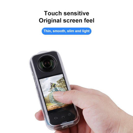 Clear Tpu Protective Case For Insta360 X3 - Full Body