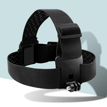 Adjustable Head Strap With Phone Clamp For Gopro And Action Cameras
