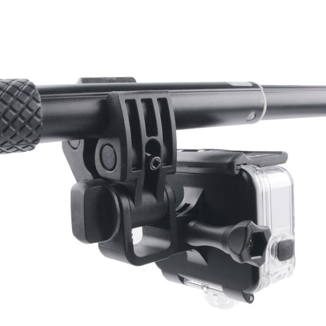 Waterproof Clamp Mount Adapter Kit For Gopro Hero6 / 5 With Back Cover