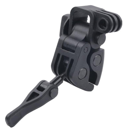 Waterproof Clamp Mount Adapter Kit For Gopro Hero6 / 5 With Back Cover