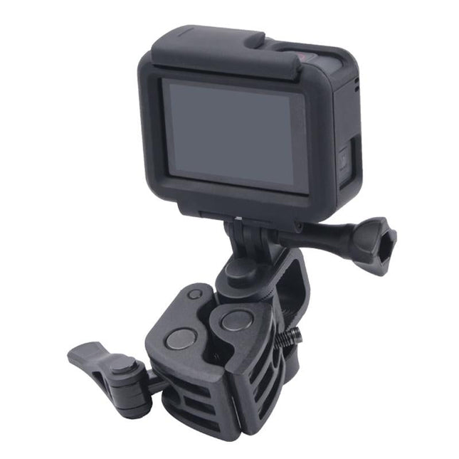 Waterproof Clamp Mount Adapter Kit For Gopro Hero6 / 5 With Back Cover