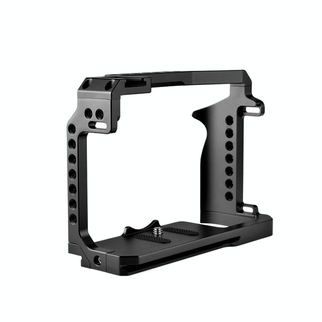 Video Camera Cage Stabilizer For Canon Eos R5 / R6 / R - Black
