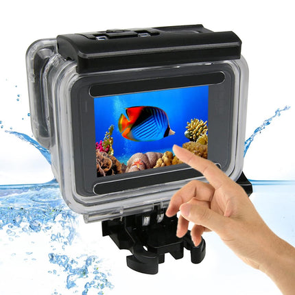 Touch Screen Housing For Gopro Hero 6 / 5 With Mount And Screw