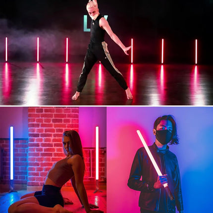 50Cm Rgb Led Stick Handheld Fill Light For Atmosphere And Rhythm