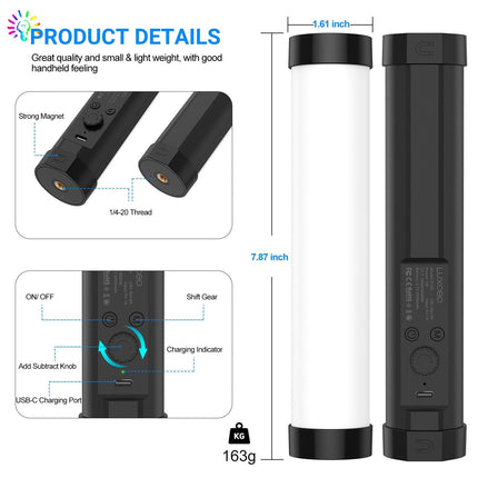 Handheld Rgb Light Stick With Remote Control