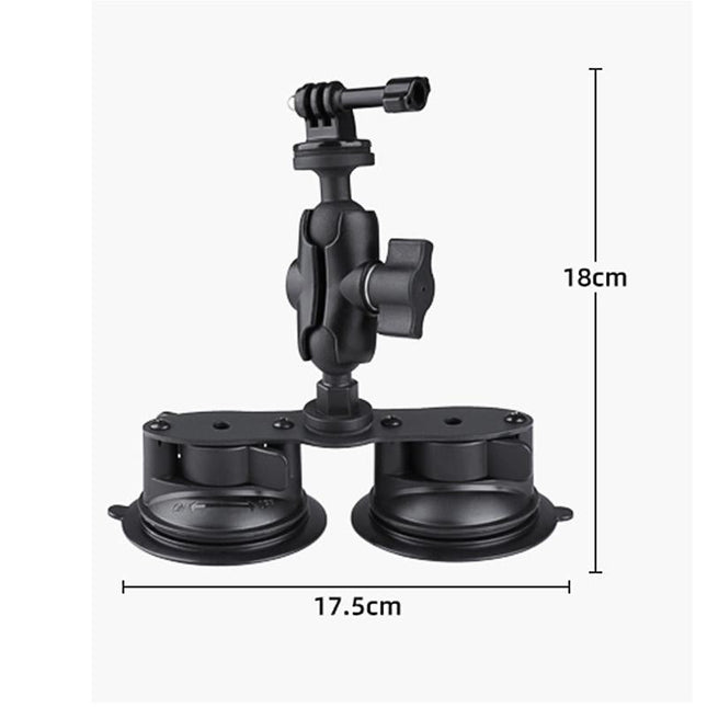 Steel Mount Holder With Tripod Adapter And Safety Buckle