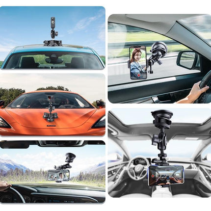 Universal Mount Holder With Tripod Adapter And Safety Buckle