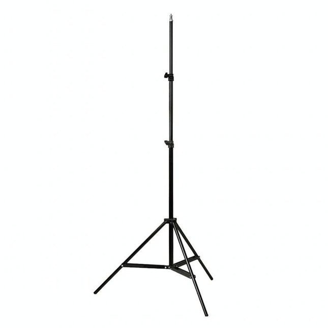 Aluminum Light Stand For Studio Flash - 1.9M Height - Black