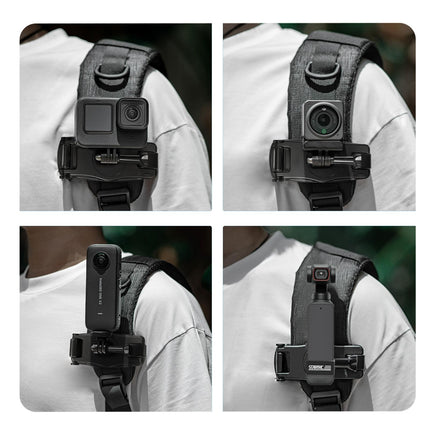 360 Degree Rotating Backpack Belt Clip Bracket