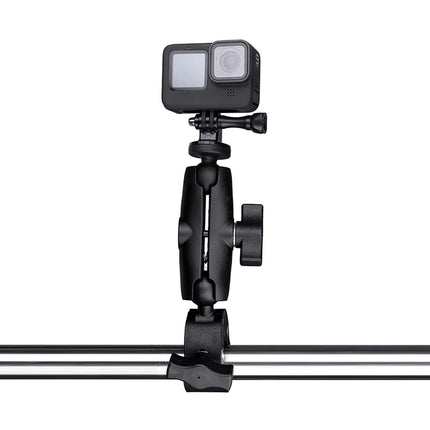 Adjustable 360 Degree Action Camera Clamp Holder - Extended Version