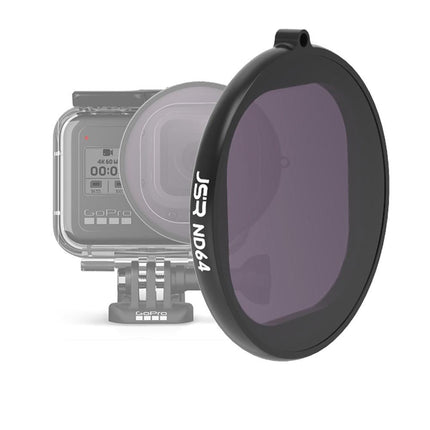 Round Housing Filter For Gopro Hero8 - Nd64 Lens