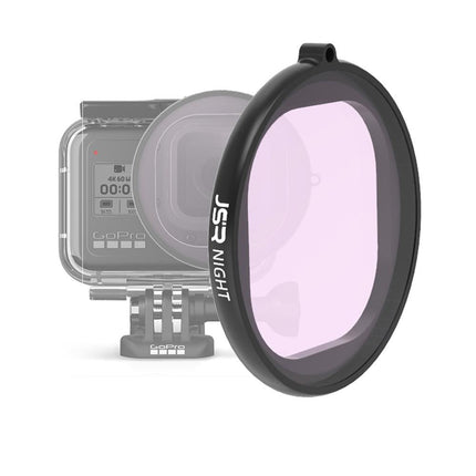 Night Lens Filter For Gopro Hero8 Round Housing