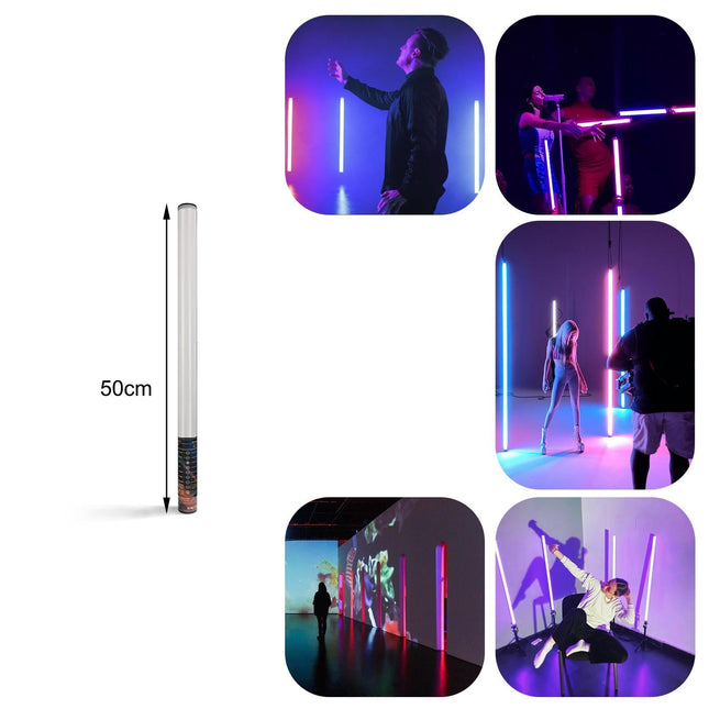 50Cm Rgb Led Stick With Tripod For Mood Lighting