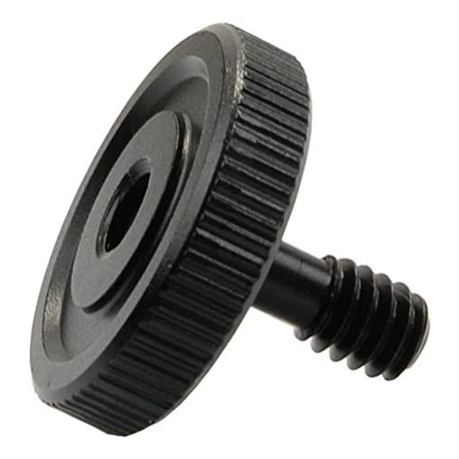 Male To Female Screw Adapter For Light / Stand Fixing - Black 1 / 4 Inch