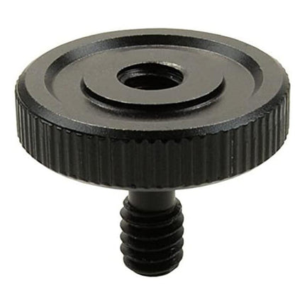 Male To Female Screw Adapter For Light / Stand Fixing - Black 1 / 4 Inch