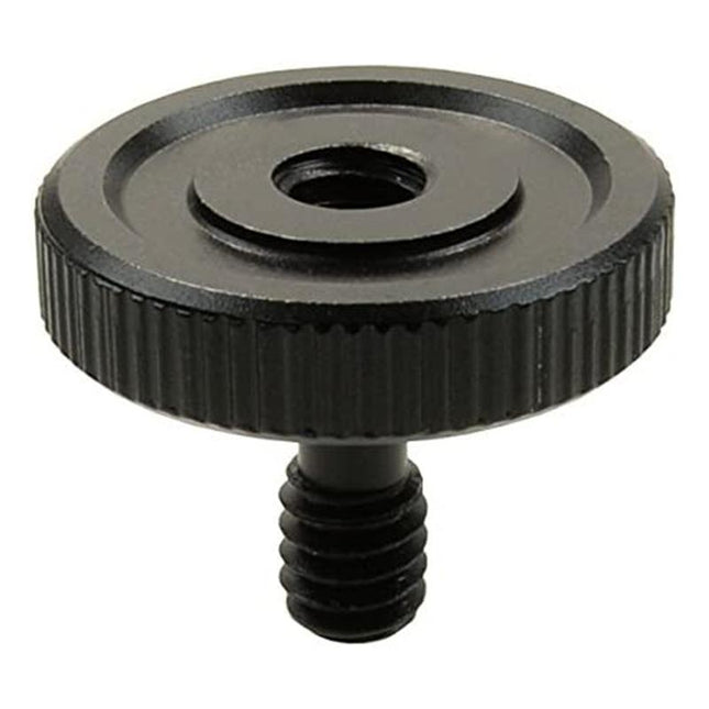 Male To Female Screw Adapter For Light / Stand Fixing - Black 1 / 4 Inch