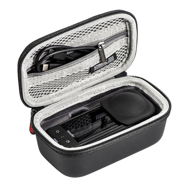 Carry Case With Carabiner And Strap For Cameras
