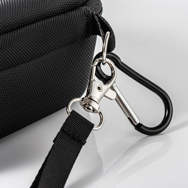 Carry Case With Carabiner And Strap For Cameras