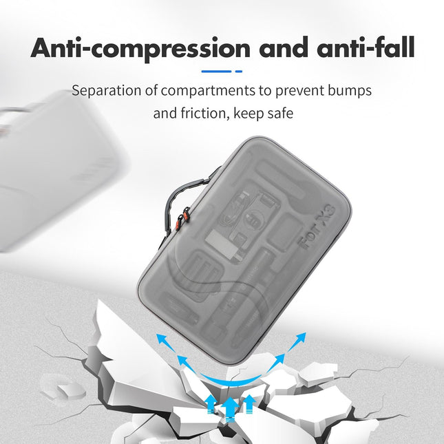 Insta360 One X3 Camera & Accessories Storage Bag - Diamond Texture