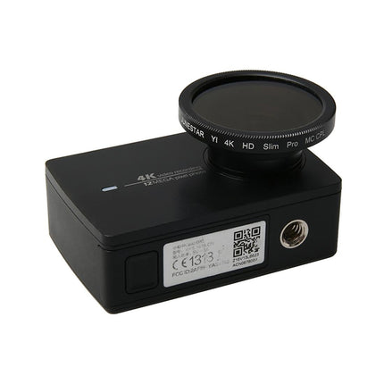 34Mm Pro Lens Filter For Xiaomi Xiaoyi Yi Ii 4K Action Camera - Cpl Uv Nd4 Nd2 Star 6