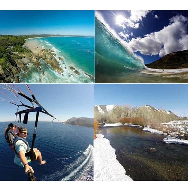 34Mm Pro Lens Filter For Xiaomi Xiaoyi Yi Ii 4K Action Camera - Cpl Uv Nd4 Nd2 Star 6