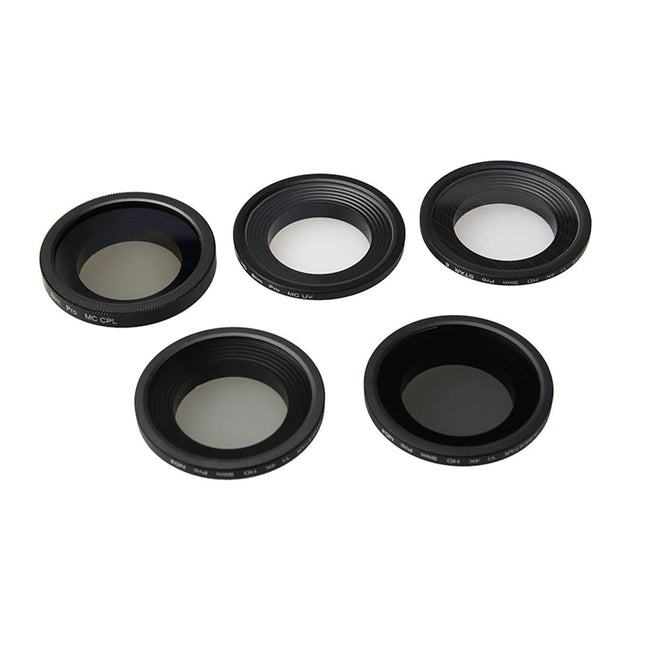 34Mm Pro Lens Filter For Xiaomi Xiaoyi Yi Ii 4K Action Camera - Cpl Uv Nd4 Nd2 Star 6
