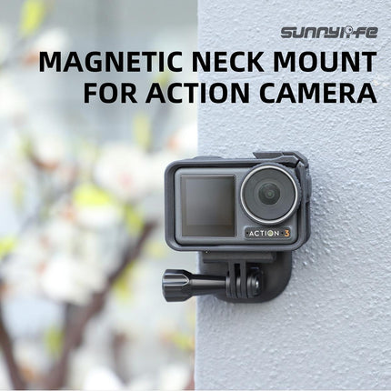 Neck Phone Action Camera Holder - Magnetic Wearable