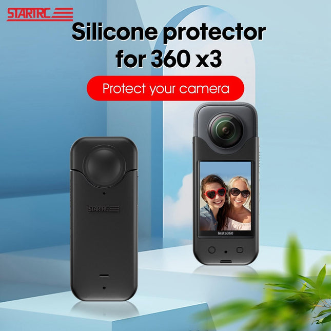 Full Body Silicone Case For Insta360 X3 - Protective