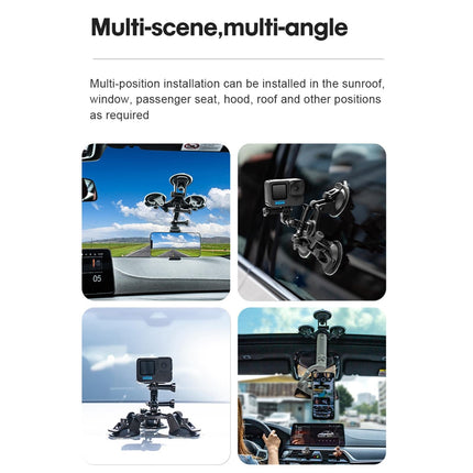 Triangle Suction Cup Mount - Strong Direction