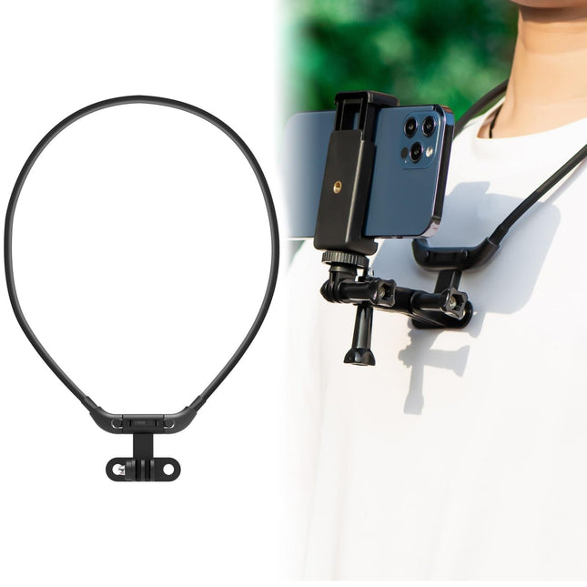 Neck Camera Holder For Hands-Free Vlogging And Fpv Recording