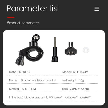 Universal Bike Mount For Dji Action Cameras