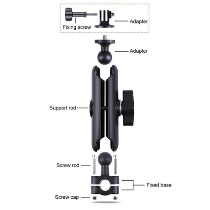 Universal Car Seat Mount For Action Cameras - 21Mm Ballhead