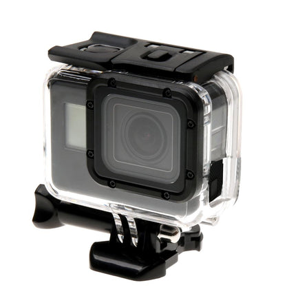 Protective Case For Gopro Hero6 / 5 With Skeleton Housing Buckle Mount And Screw