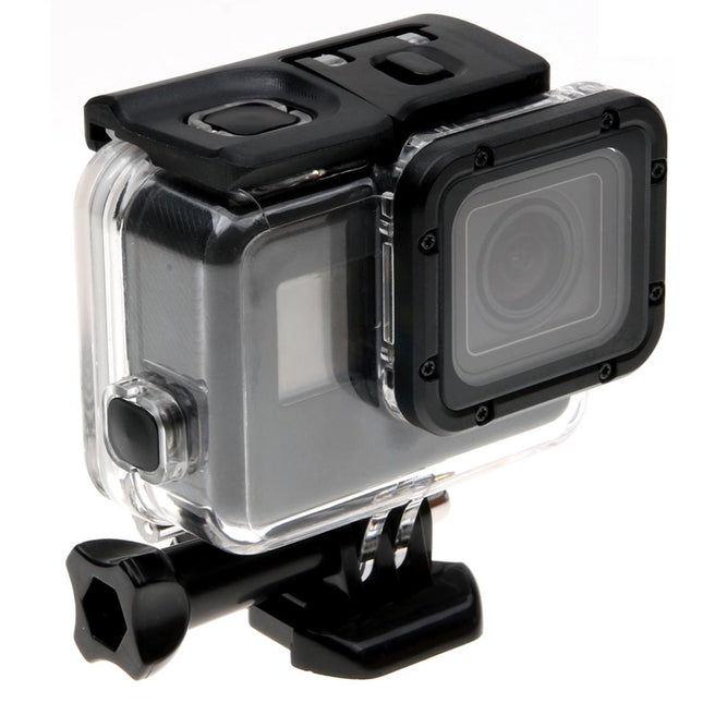 Protective Case For Gopro Hero6 / 5 With Skeleton Housing Buckle Mount And Screw