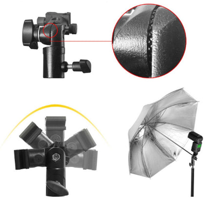 Multifunctional Flash Light Stand Umbrella Bracket - Max Load 3Kg