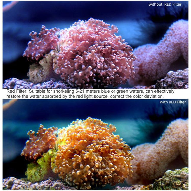 Diving Filter For Dji Action Camera - Oa Fi180