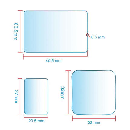 2-Piece Tempered Glass Film Set For Insta360 Ace Pro