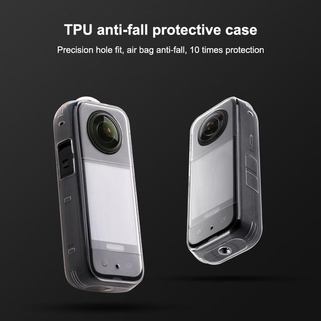 Clear Tpu Protective Case For Insta360 X3