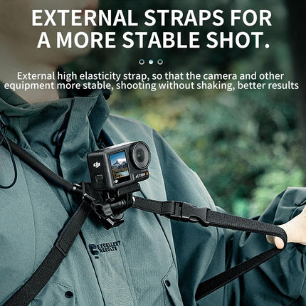 Adjustable Neck Vlog Bracket For Dji Gopro Insta360 Action Cameras And Smartphones