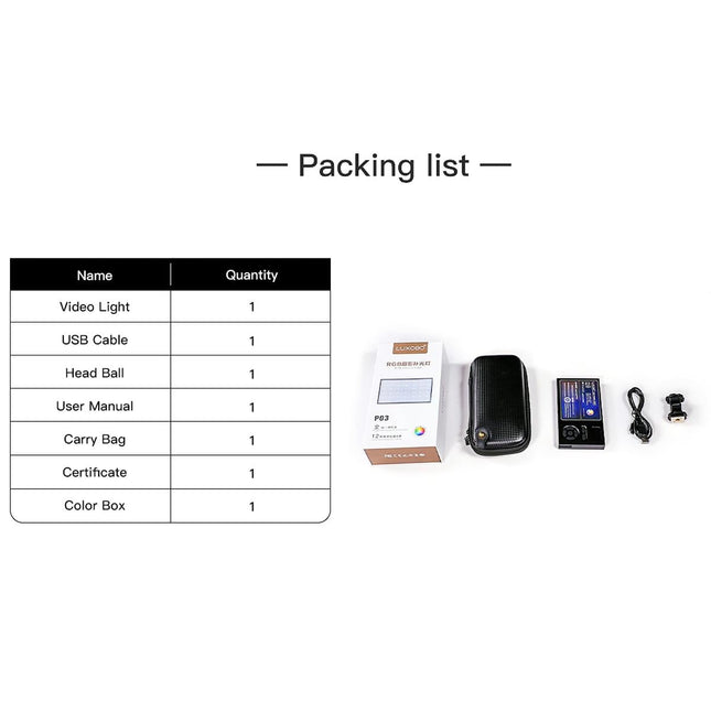 800Lm Super Slim Led Video Light For On-Camera And Selfie Photography