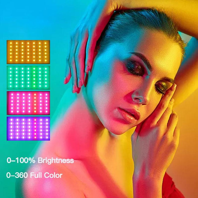 800Lm Super Slim Led Video Light For On-Camera And Selfie Photography