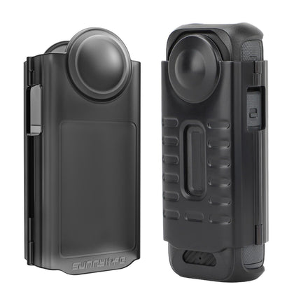 Transparent Black Sunnylife Lens Screen Protector For Insta360 X4