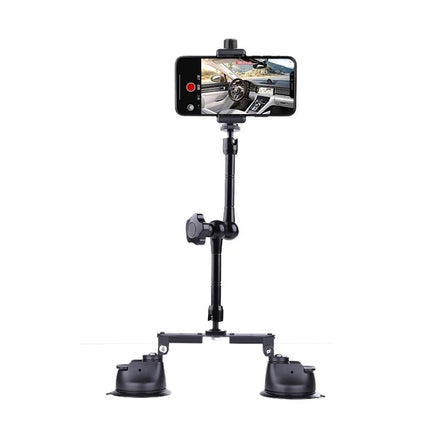 Articulating Dual Suction Cup Magic Arm Phone Mount