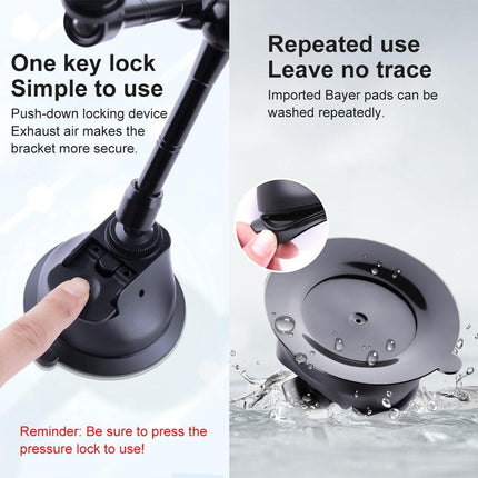 Articulating Dual Suction Cup Magic Arm Phone Mount