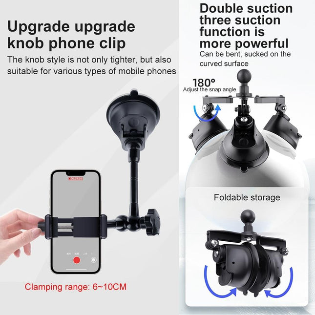 Universal Arm Mount For Phones - Clamp Design