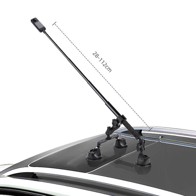 Selfie Stick Kit With Dual Leg And Single Suction Cups