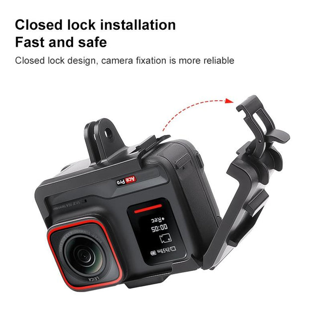 Insta360 Ace / Ace Pro Dual Cold Shoe Cage Expansion Adapter